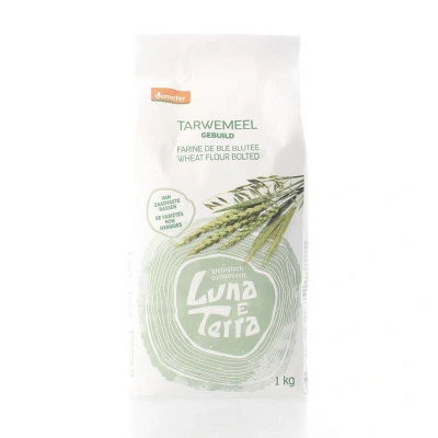 Afbeelding van Luna E terra Tarwemeel gebuild demeter bio 1 kilog