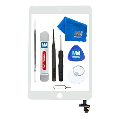 Afbeelding van MMOBIEL Digitizer Scherm Display Glas Touchscreen Compatibel met iPad Mini 1/2 (wit) incl. Tools