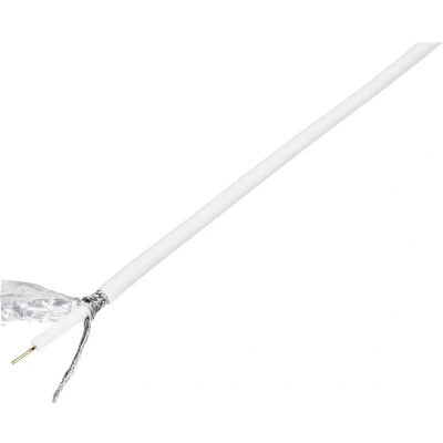 Afbeelding van TRU COMPONENTS 1567364 Coaxkabel Buitendiameter: 6.60 mm RG6 /U 75 Ω 120 dB Wit 100 m