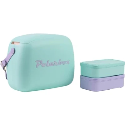 Afbeelding van Polarbox Sky Blue Lilac Pop 6 L. Køleboks