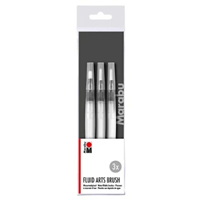 Afbeelding van Marabu 0173000000080, Penseelset, Gesorteerd, 3 stuk(s)