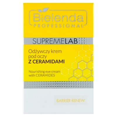 Afbeelding van Bielenda Professional Supremelab Barrier Renew Nutritional Eye Cream mit Ceramiden, 15 ml