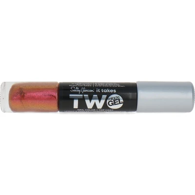Afbeelding van Sally Hansen It Takes Two Gel Nail Color + Top Coat 940 Sundown
