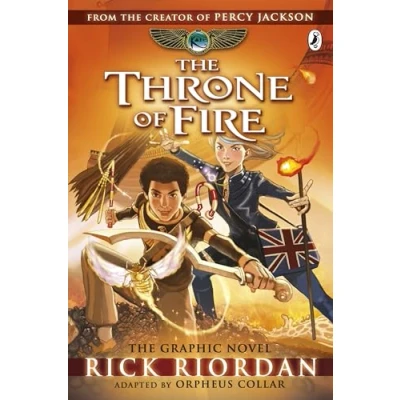 Afbeelding van THE THRONE OF FIRE GRAPHIC NOVEL (THE KANE CHRONICLES B