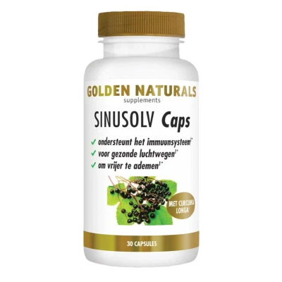 Afbeelding van Golden Naturals Sinusolv Capsules 30CP