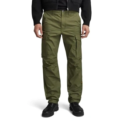 Afbeelding van G Star CORE Regular Cargobroek, Heren, Maat: 34x32, Shadow olive