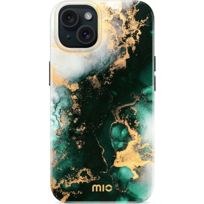 Afbeelding van MIO Green Marble Magsafe Compatible for iPhone 13/14/15