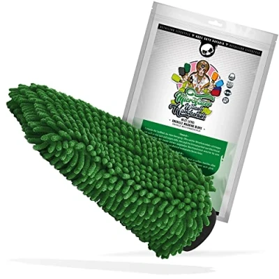 Afbeelding van Nuke Guys Microvezel Washandschoen Groen Dubbel Zijdig