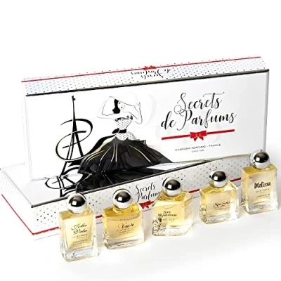 Afbeelding van Parfum Secrets de Parfums Originele Franse Miniatuurset 5 Mini 10 ml