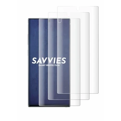 Afbeelding van Savvies Screenprotector voor Samsung Galaxy Note 10 Plus / 5G Folie Beschermfolie transparant volledig dekking (4 Stuks)