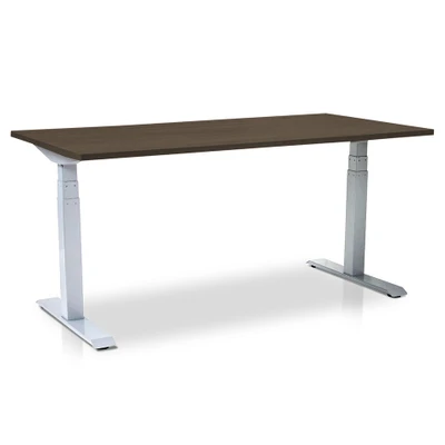 Afbeelding van MRC PRO elektrisch ARBO zit sta bureau 120x80 cm bruin eiken