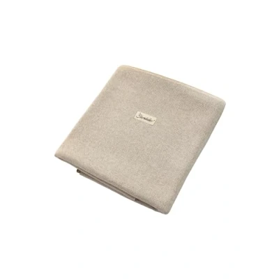 Afbeelding van Sterntaler Knuffeldoekje fleece eend Edda ecru 100 x 75 cm