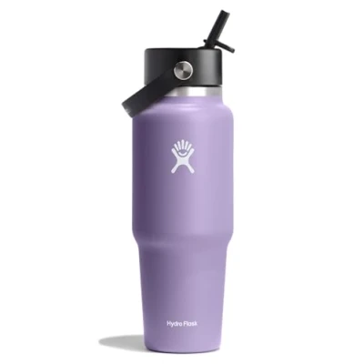 Afbeelding van Hydro Flask 32oz / 946ml Wide Mouth Travel Bottle + Flex Straw Cap Waterfles