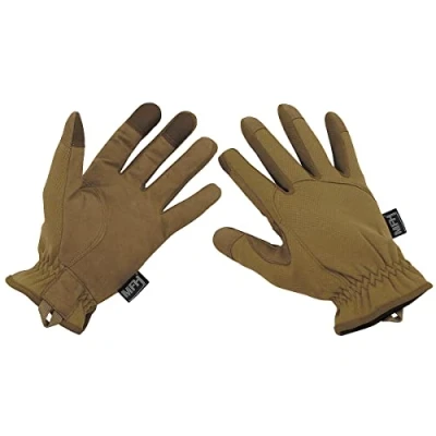 Afbeelding van MFH Heren Lightweight Handschoenen Coyote Tan maat S
