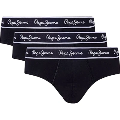 Afbeelding van Pepe Jeans 3 PACK Slip, Heren, Maat: Small, Black