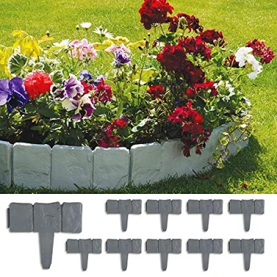 Afbeelding van Forever Speed 30 stuks gazonrand bedrand maaikant palissade grond spijkerbed tuin 7,5M