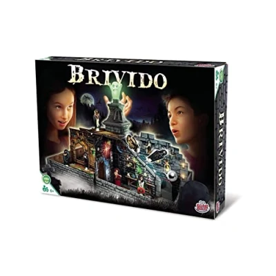 Afbeelding van Grandi Giochi, BRIVIDO GHT01000 8056379122210 Bordspel voor 6 spelers met figuren en geest, dat in het donker oplicht
