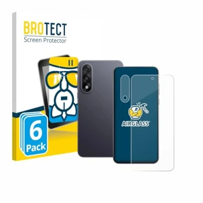 Afbeelding van BROTECT Screenprotector voor OnePlus Nord 5 (Voor+Camera) Folie Beschermfolie Beschermglas transparant (6 Stuks)