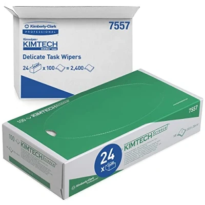 Afbeelding van Kimtech Science Precision Wipes 7557 24 dozen x 100 vellen, 2 laags, wit