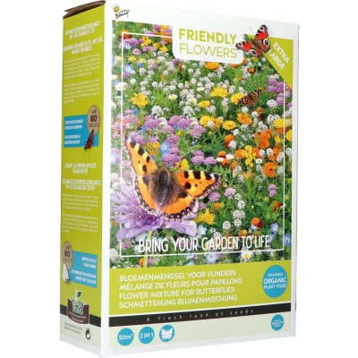 Afbeelding van Bloemen voor Vlinders Laag 50m² Buzzy