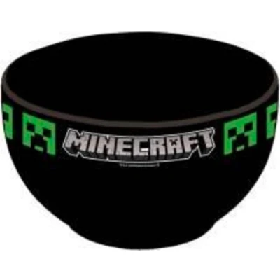Afbeelding van Minecraft Ontbijtkom Zwart 600ml