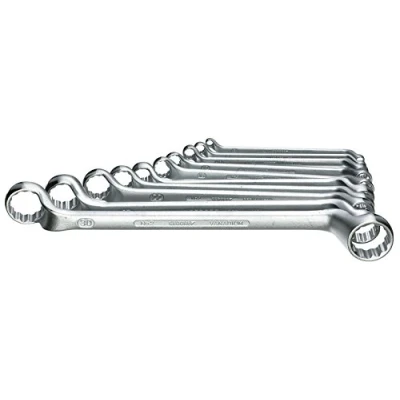 Afbeelding van Gedore 6031120 Dubbele ringsleutelset 10 delig 6 32 mm DIN 838
