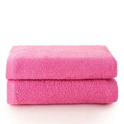 Afbeelding van Top Towels Badhanddoeken set van 2 handdoeken 100% katoen 500 g/m² afmetingen 100 x 50 cm