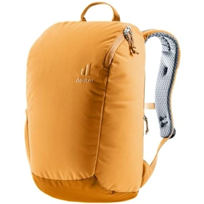 Afbeelding van deuter Daypack Rugzak met laptopvak Stepout 16 Amber Maple Donkergeel