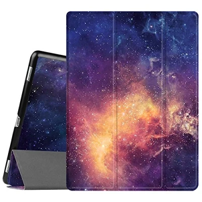 Afbeelding van Fintie Hoes voor iPad Pro 12,9 inch (2e en 1e generatie, model 2017 2015), ultra slank, superlicht, standaard, beschermhoes met automatische slaap /waakfunctie, (Z Galaxy)