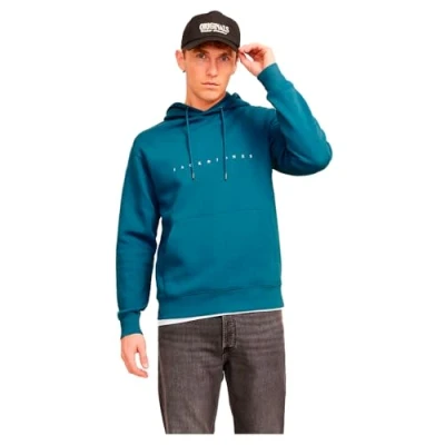 Afbeelding van JACK &amp; JONES ESSENTIALS hoodie blauw
