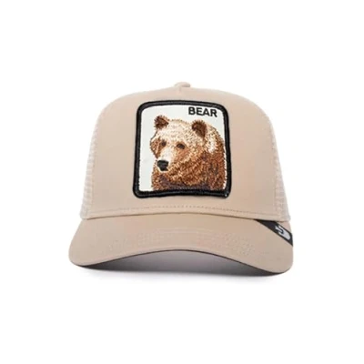 Afbeelding van Goorin Bros. Trucker Cap Big Bear Khaki Beige, Maat: One Size, Kaki, size