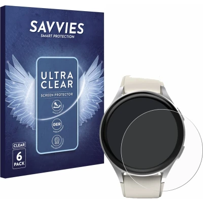 Afbeelding van Savvies Screenprotector voor Hama 8900 (42 mm) Folie Beschermfolie transparant (6 Stuks)