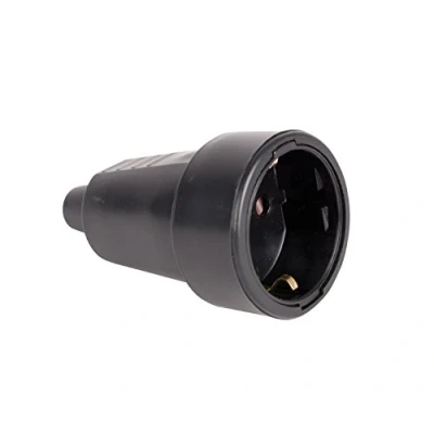Afbeelding van Contrastekker Q link (Randaarde, PVC, 10/16 A, Zwart)