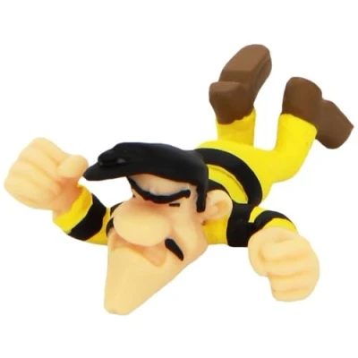 Afbeelding van Lucky Luke speelfiguurtje/taarttopper Joe Dalton 5 cm kunststof Plastoy