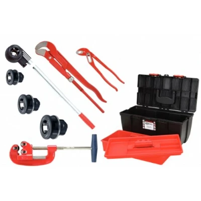 Afbeelding van KS Tools, Gereedschapskisten, Sanitaire gereedschapsset, 8 stuks, speciaal gereedschapsstaal (8 onderdelen)