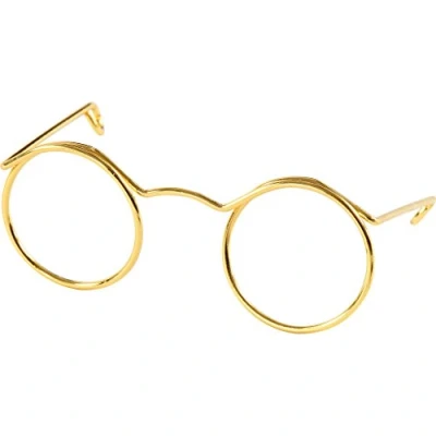 Afbeelding van Bril, b: 50 mm, gatgrootte 17 goud, 10stuks
