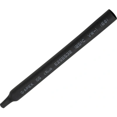 Afbeelding van TRU COMPONENTS 1566757 Krimpkous zonder lijm Zwart 6 mm 3 Krimpverhouding:2:1 10 m