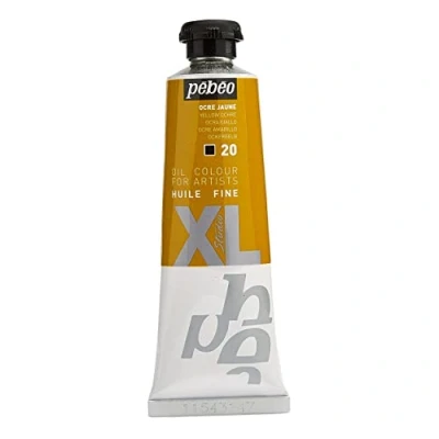 Afbeelding van Pébéo fijne olie XL 37 ml geel schilderij olieverfschilderij okergeel