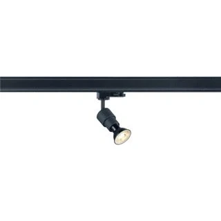 Afbeelding van SLV PURI 1008359 Railsysteem met spots 3 fasig GU10 6 W Zwart