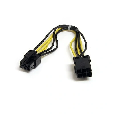 Afbeelding van StarTech.com 20cm 6 pins PCI Epress Verlengkabel Voeding