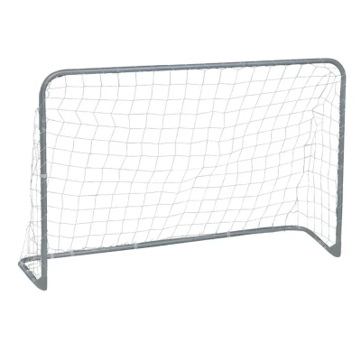 Afbeelding van Garlando Voetbaldoel Foldy Goal 180 x 120 60 cm Grijs Metaal
