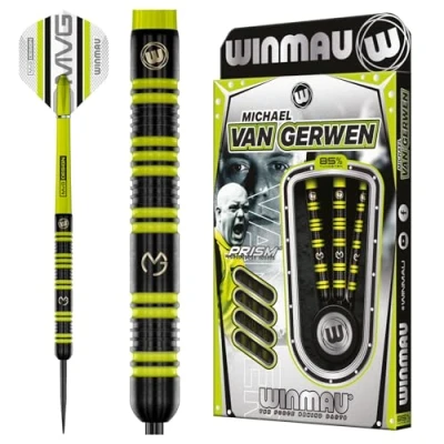 Afbeelding van WINMAU MVG Pro Series: 85% Steeltip Tungsten Dartpijlen Professioneel 25g