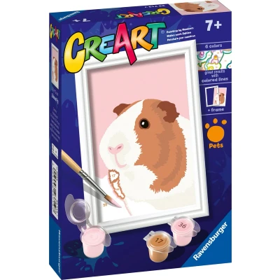 Afbeelding van Ravensburger CreArt Schilderen op Nummer Cavia
