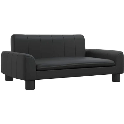 Afbeelding van Hondenmand 70X45X30 Cm Kunstleer Zwart