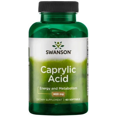 Afbeelding van Swanson Health Ultra Caprylic Acid 600mg
