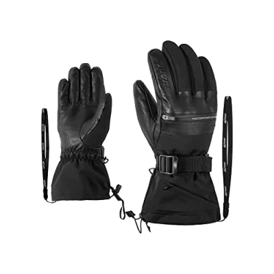 Afbeelding van Ziener Gallinus AS PR DCS Skihandschoenen/wintersport Waterdicht, ademend, zeer warm, zwart, 9,5