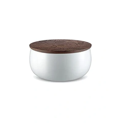 Afbeelding van Alessi The Five Season MW62L 2 W geurkaars van plantaardige was, groot kardemom, hyacint en vetiver, wit, large, 601
