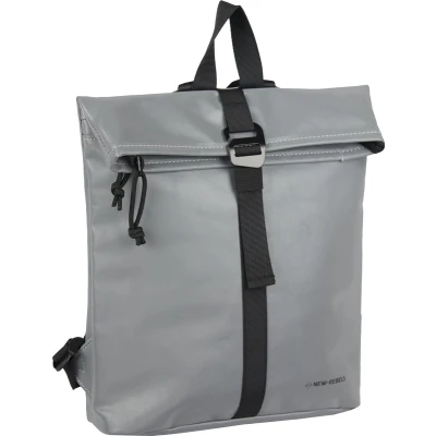 Afbeelding van New Rebels Reflect Los Angeles Zilver 7L Rolltop Rugzak Waterafstotend