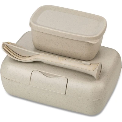 Afbeelding van Koziol Lunchbox met Bestekset Candy Creme