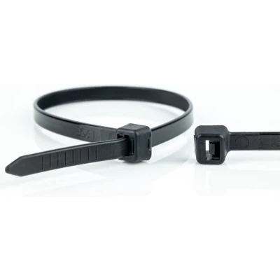 Afbeelding van Kabelbundelband zwart 450x7.6mm (100st)